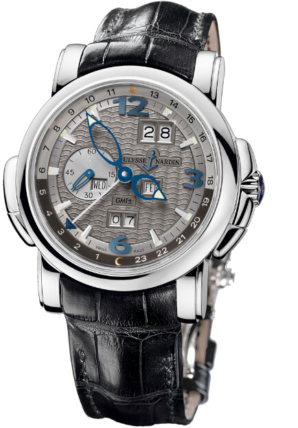 Ulysse Nardin 320-60/69 GMT +/- Perpetual 42mm replica watch